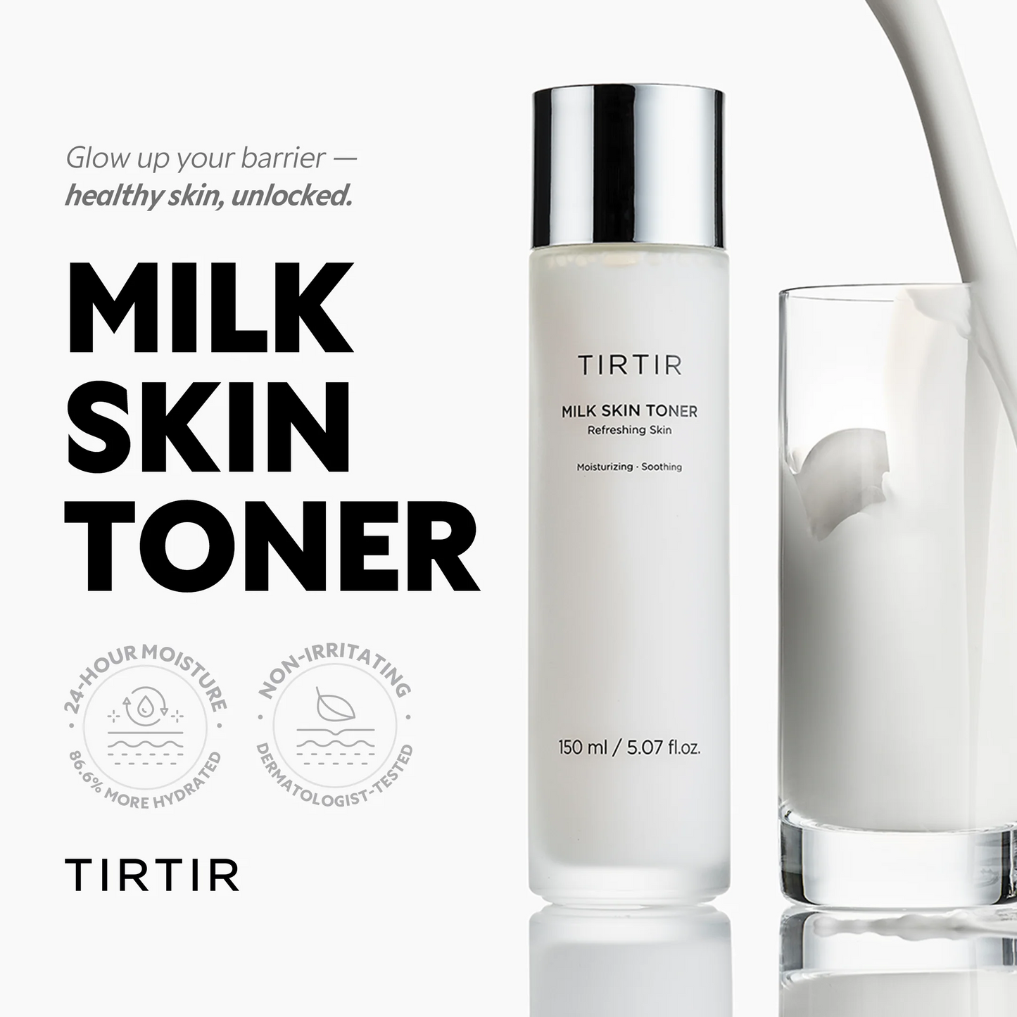 TIRTIR - Milk Skin Toner - 150ml