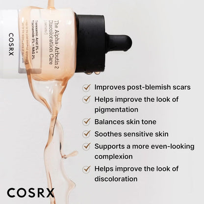 COSRX - The Alpha-Arbutin 2 Discoloration Care Serum - 50ml