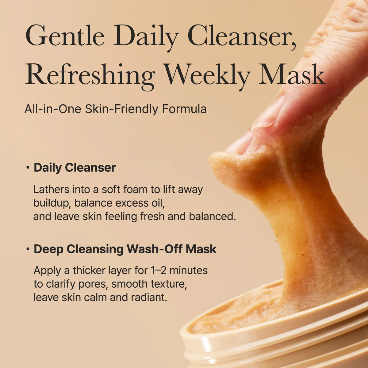 Arencia - Calendula Rice Mochi Cleanser - 120g