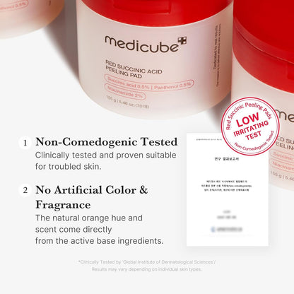 Medicube - Red Succinic Acid Peeling Pad - 70 Pads