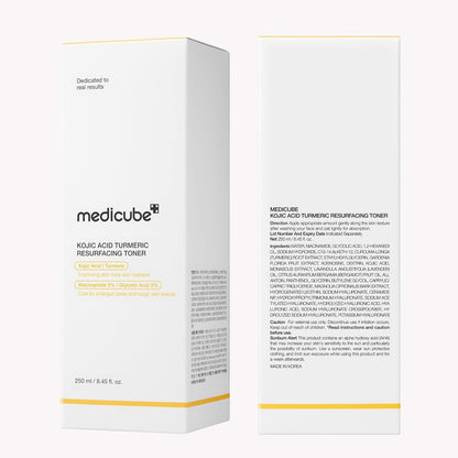 Medicube - Kojic Acid Turmeric Resurfacing Toner - 250ml