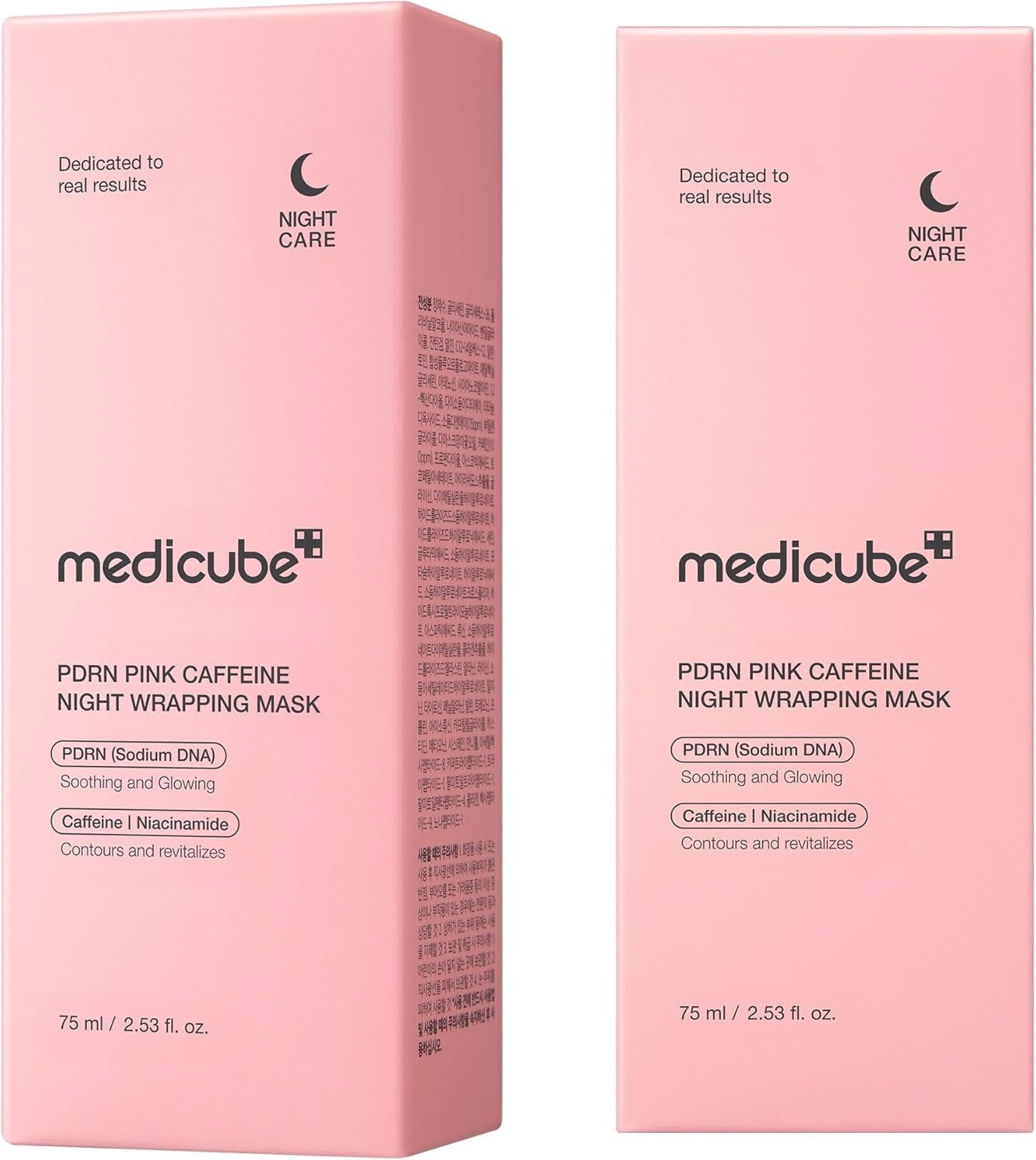 Medicube - PDRN Pink Caffeine Overnight Wrapping Mask - 75ml