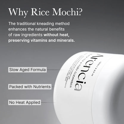Arencia - Black Tea Rice Mochi Cleanser - 120g