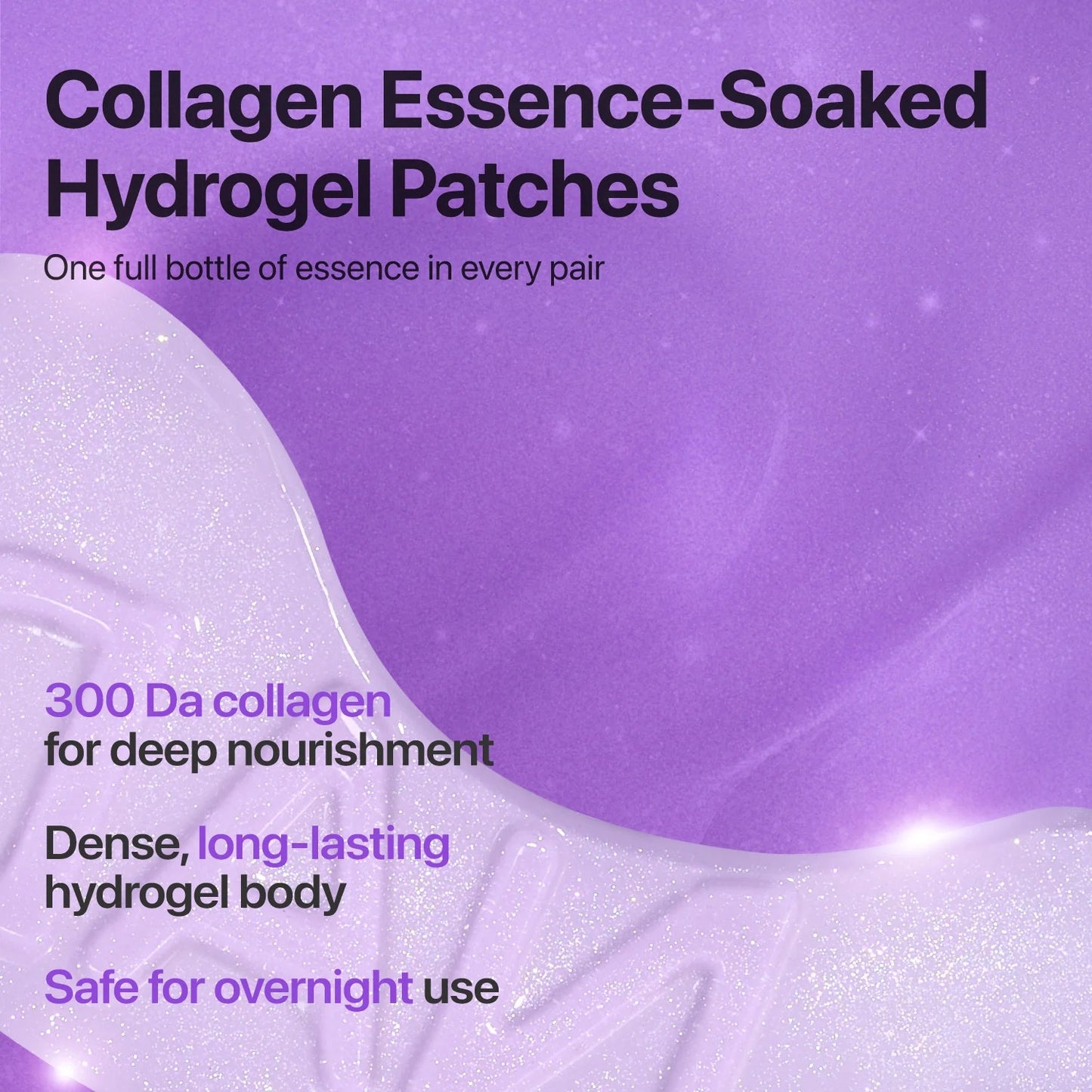 Numbuzin - No.9 NAD + Collagen Under-Eye Patches – 5 Pairs