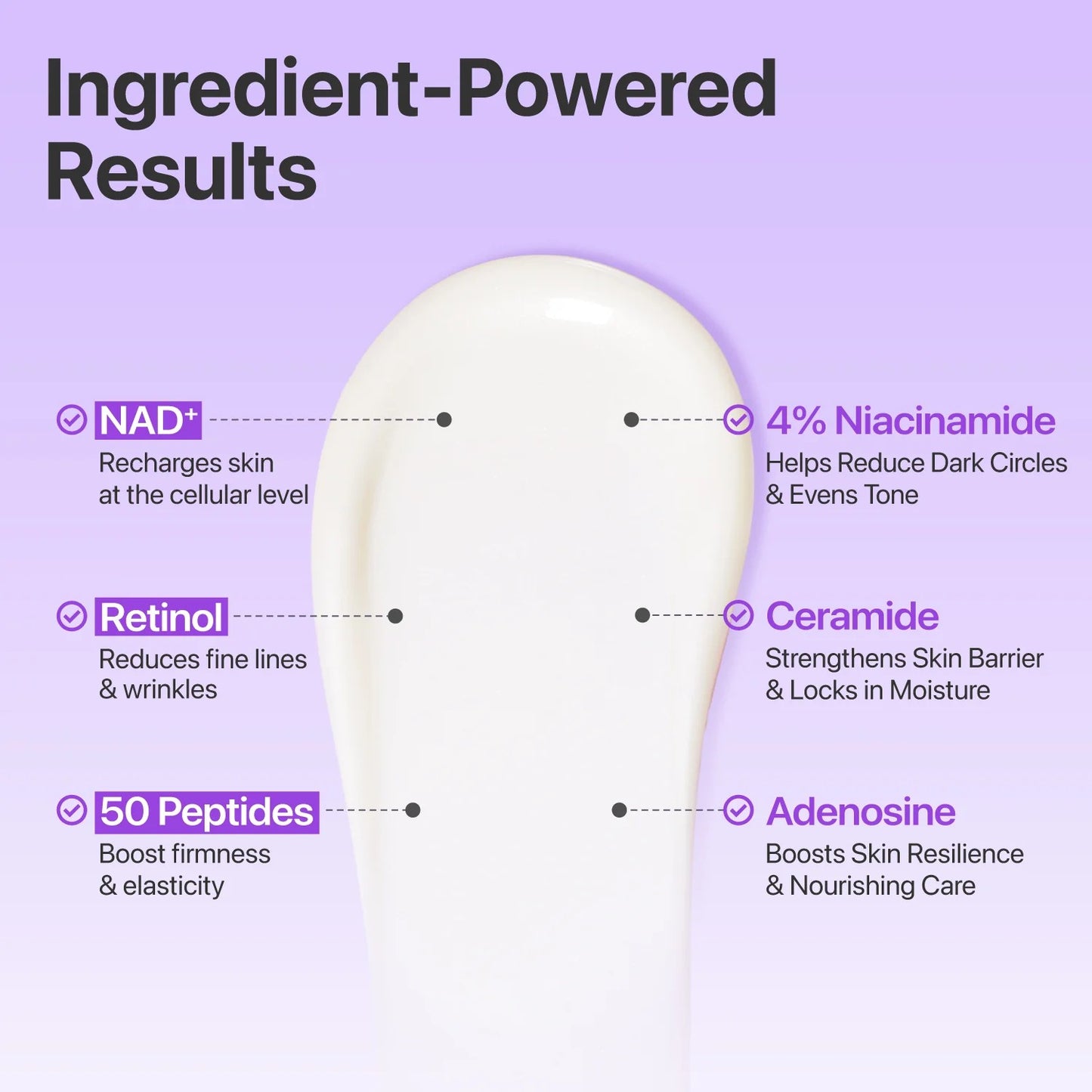 Numbuzin - No.9 NAD + Retinol VolumeTox Eye Cream - 25ml