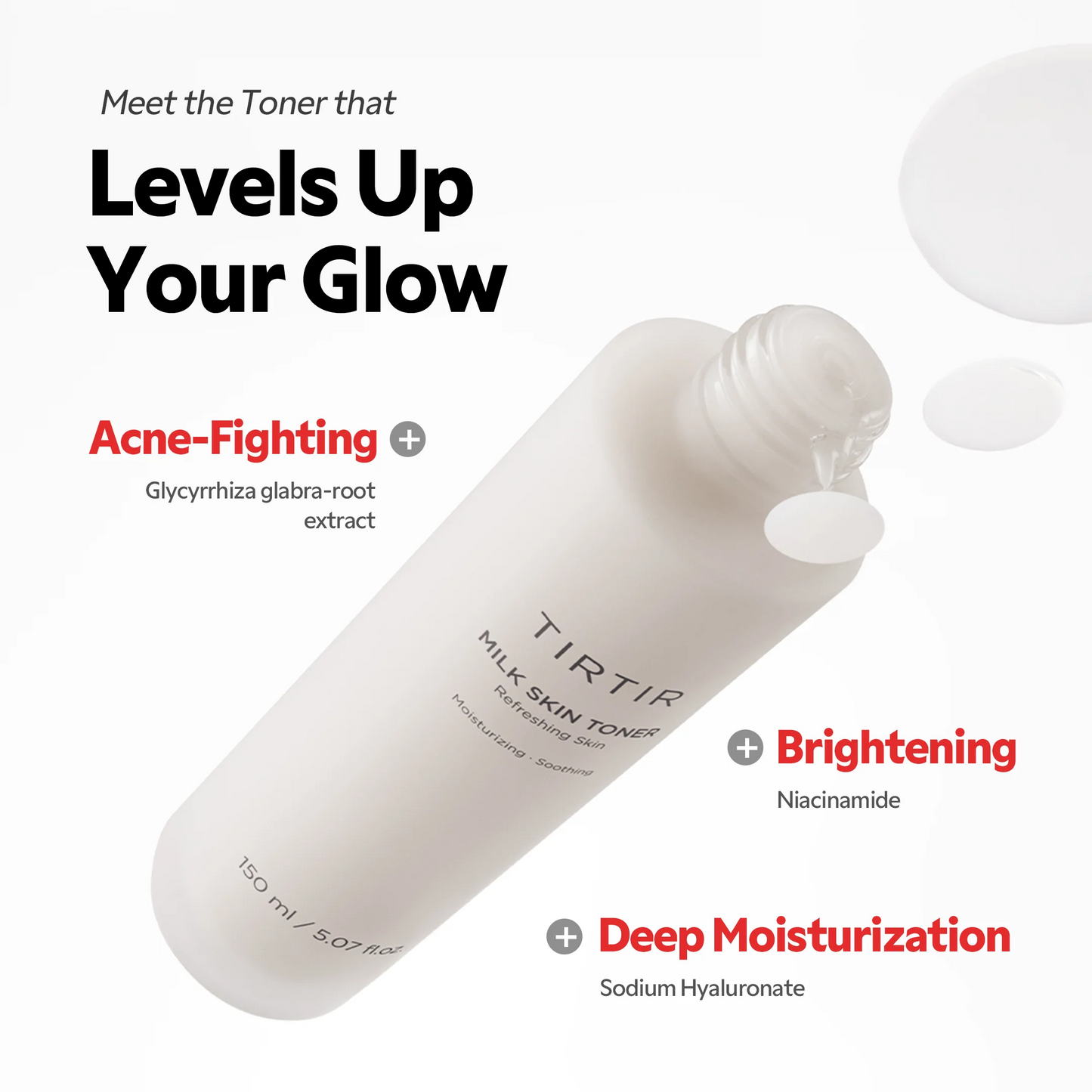 TIRTIR - Milk Skin Toner - 150ml