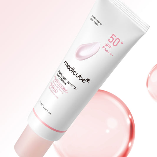 Medicube - PDRN Pink Tone Up Sun Cream SPF50+ PA++++ - 50ml