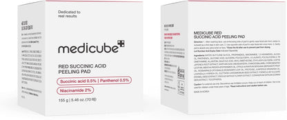 Medicube - Red Succinic Acid Peeling Pad - 70 Pads