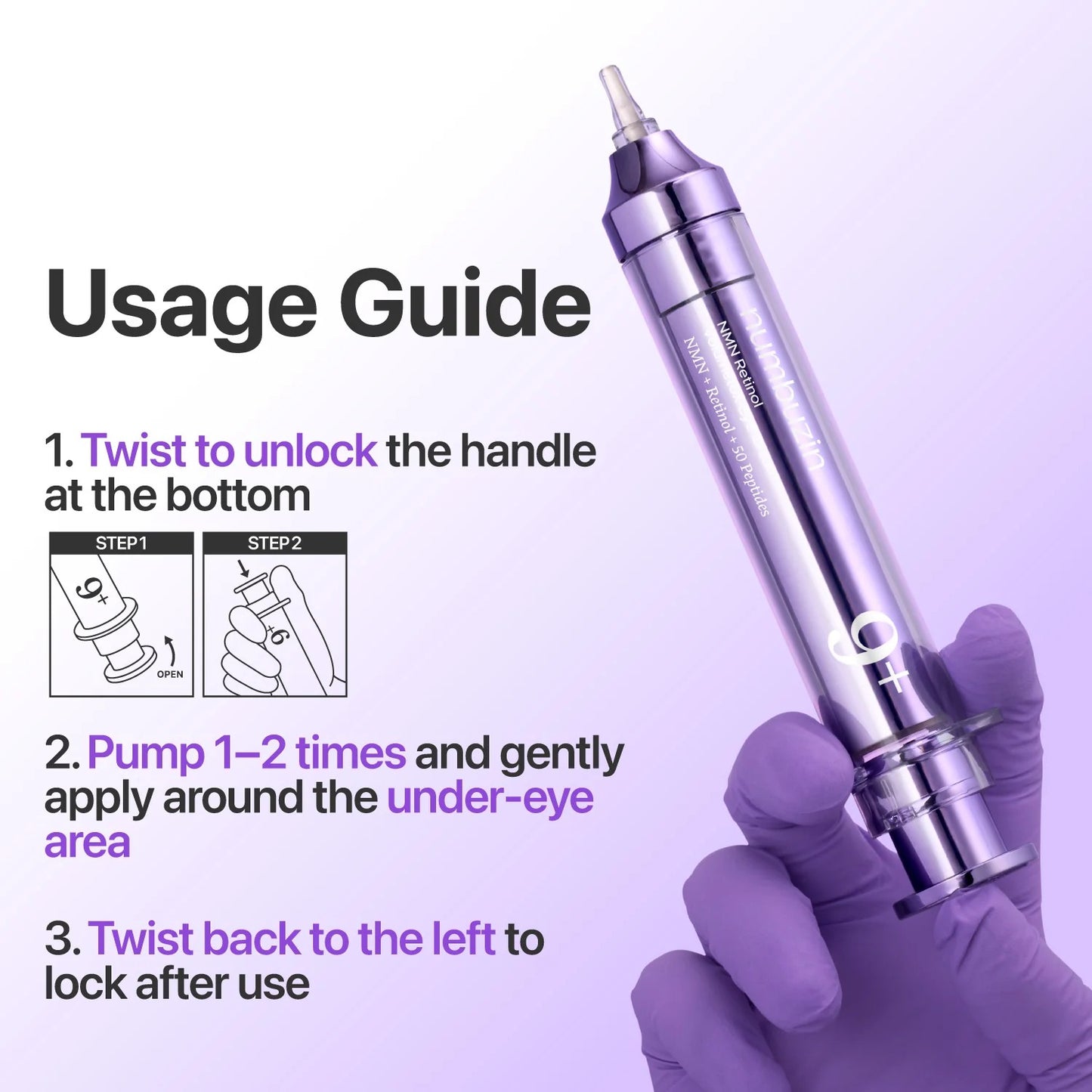 Numbuzin - No.9 NAD + Retinol VolumeTox Eye Cream - 25ml