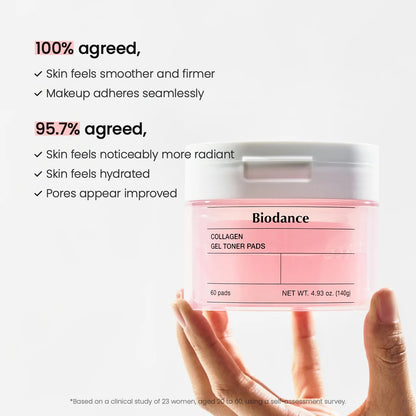 Biodance - Collagen Gel Toner Pads – 60 Pads