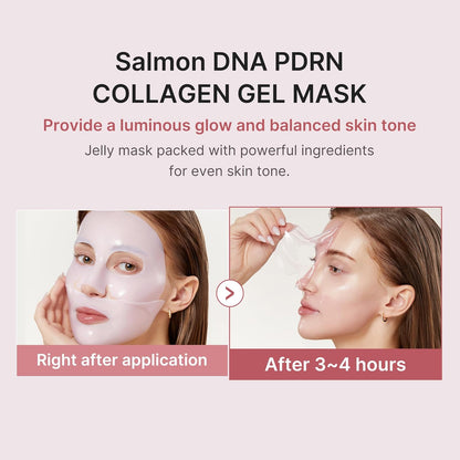 Medicube - PDRN Pink Collagen Gel Mask Set - 4 Pack