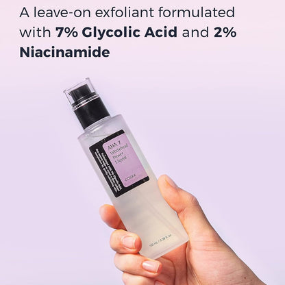 COSRX AHA 7 Whitehead Power Liquid – 100 ml Brightening & Whitehead-Clearing AHA Exfoliant