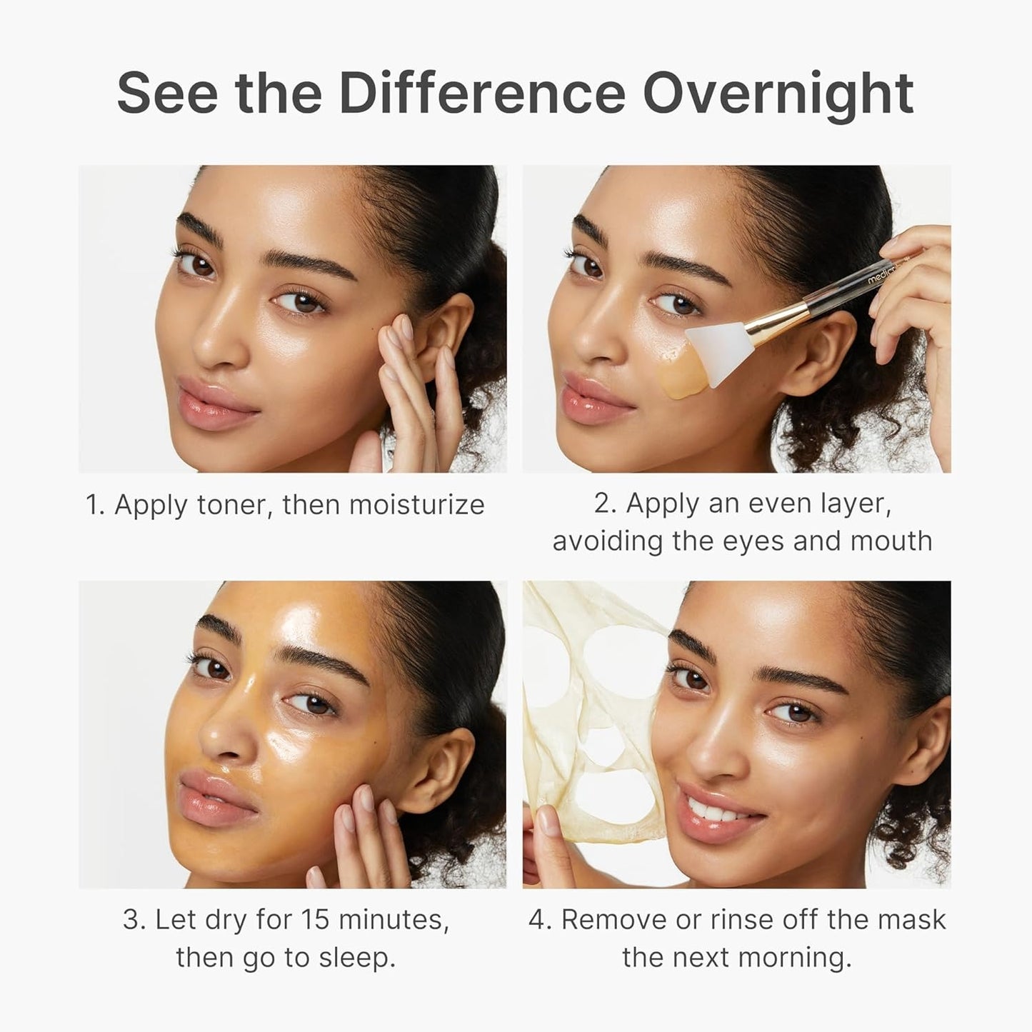 Medicube - Kojic Acid Turmeric Overnight Wrapping Mask - 75ml