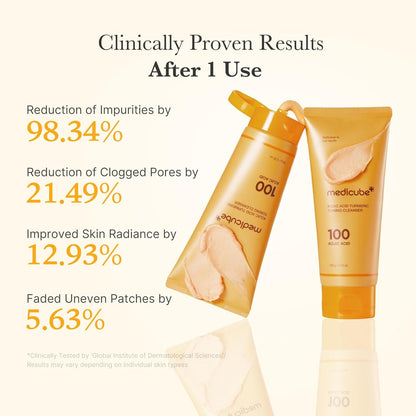 Medicube - Kojic Acid Turmeric Toning Cleanser - 120g