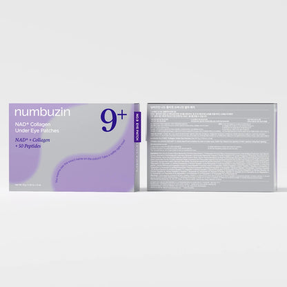 Numbuzin - No.9 NAD + Collagen Under-Eye Patches – 5 Pairs