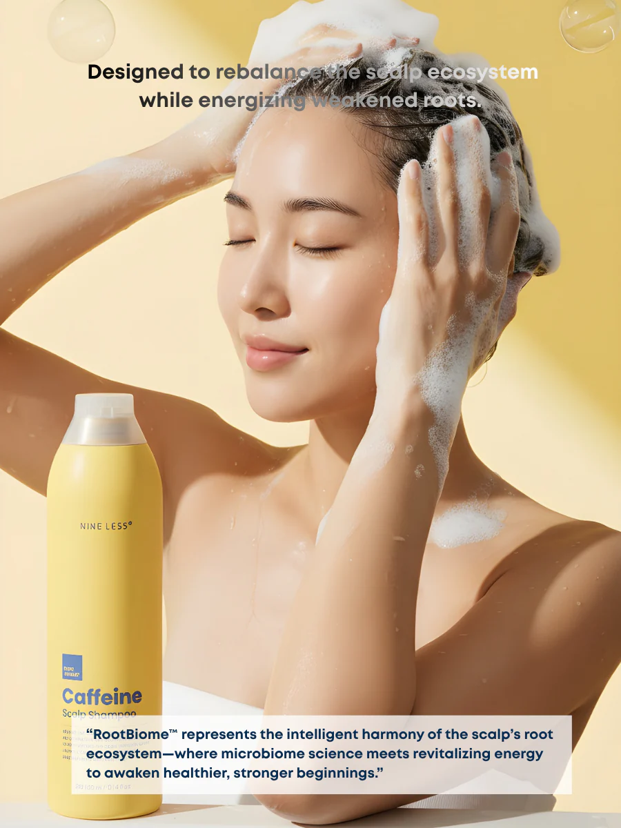 Nineless - Root-Biome Caffeine Scalp Shampoo - 300ml