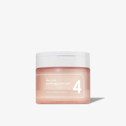 numbuzin - No.4 Pore Zero Peeled Egg Toner Pads - 70 Pads