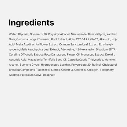 Medicube - Kojic Acid Turmeric Overnight Wrapping Mask - 75ml