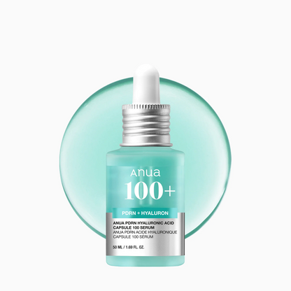Anua - PDRN Hyaluronic Acid Capsule 100 Serum – 30ml Deep Hydration, Barrier Support & Radiant Glow Serum