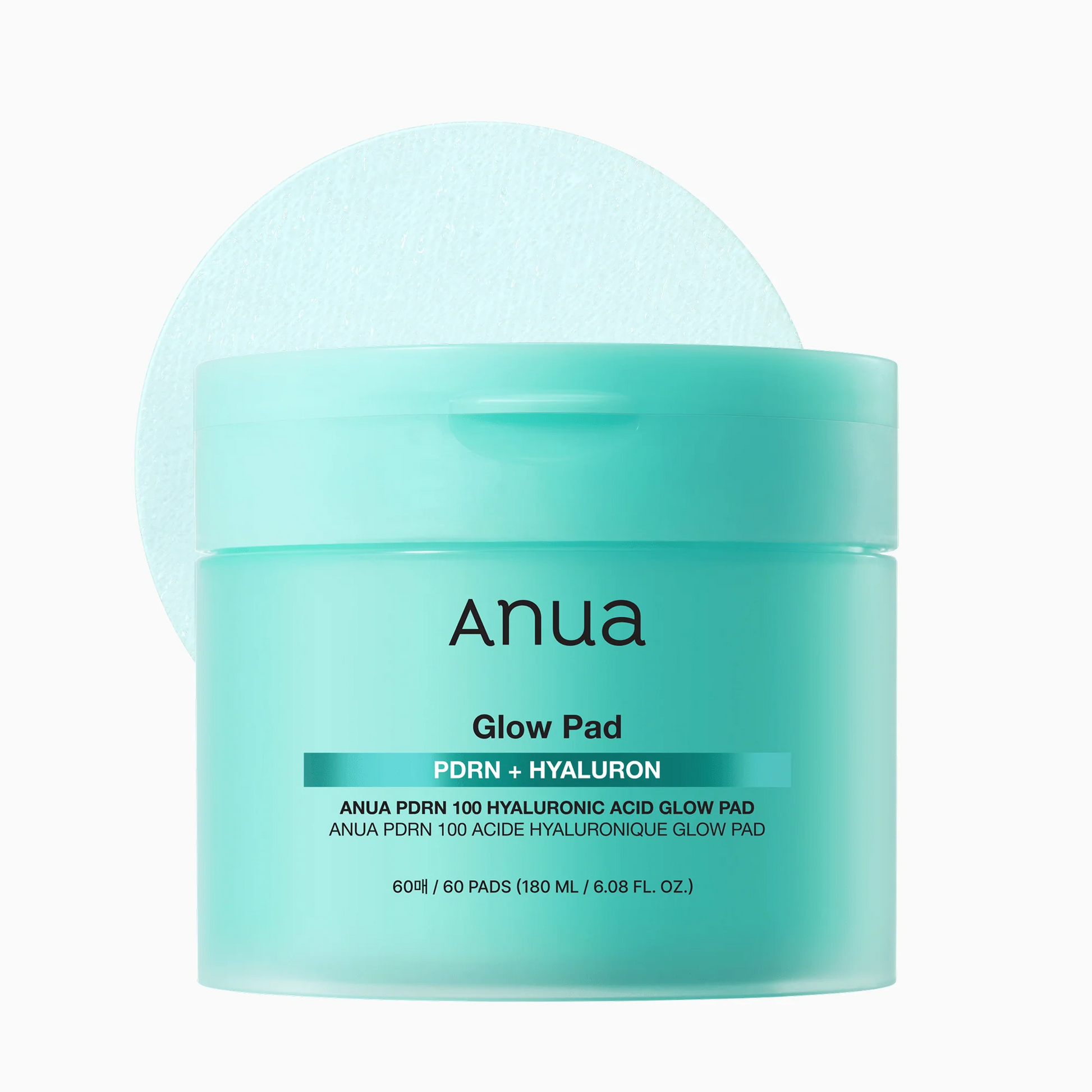 Anua - PDRN 100 Hyaluronic Acid Glow Pad - 60 Pads