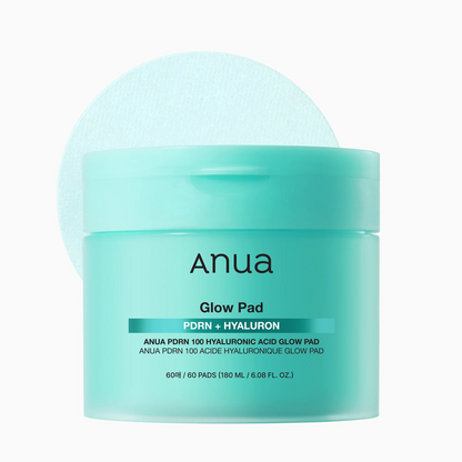 Anua - PDRN 100 Hyaluronic Acid Glow Pad - 60 Pads