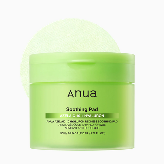 Anua - Azelaic 10 Hyaluron Redness Soothing Pad - 90 Pads