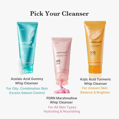 Medicube - Kojic Acid Turmeric Toning Cleanser - 120g