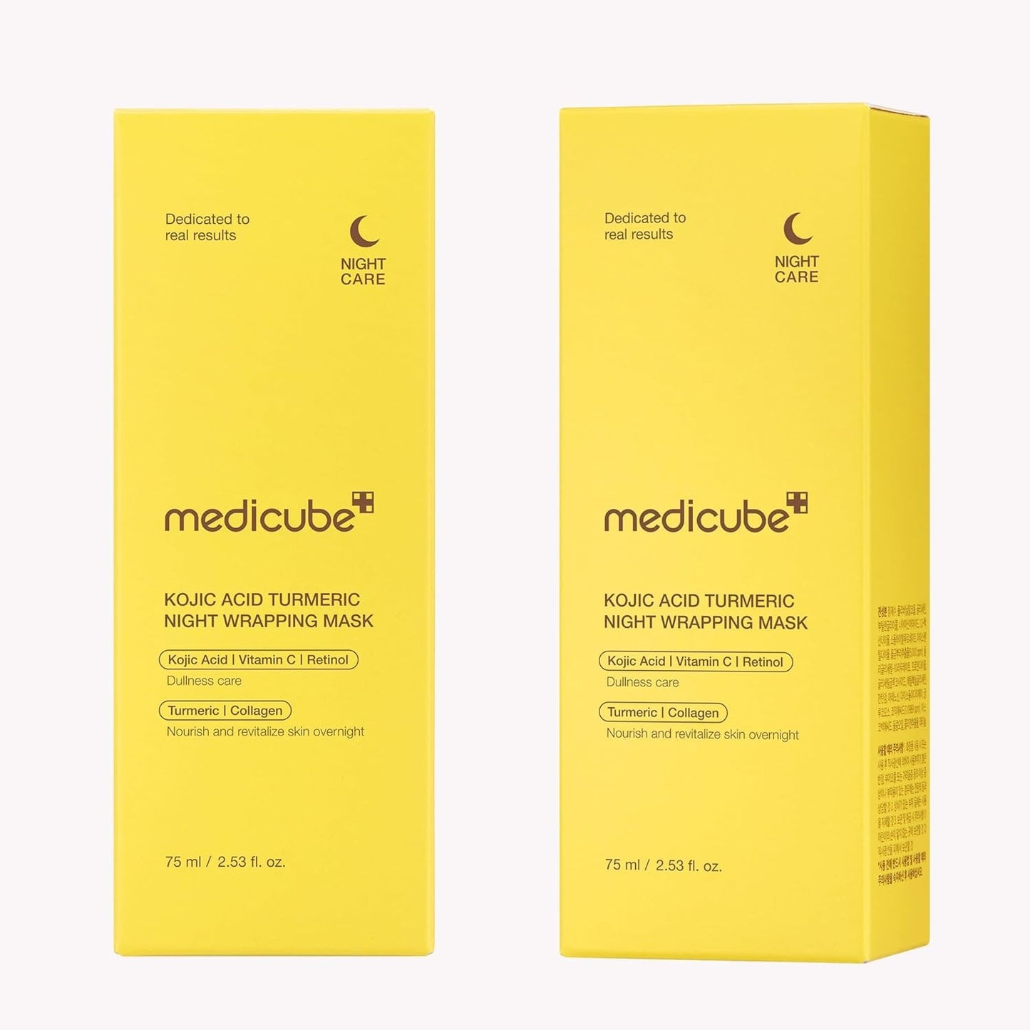 Medicube - Kojic Acid Turmeric Overnight Wrapping Mask - 75ml