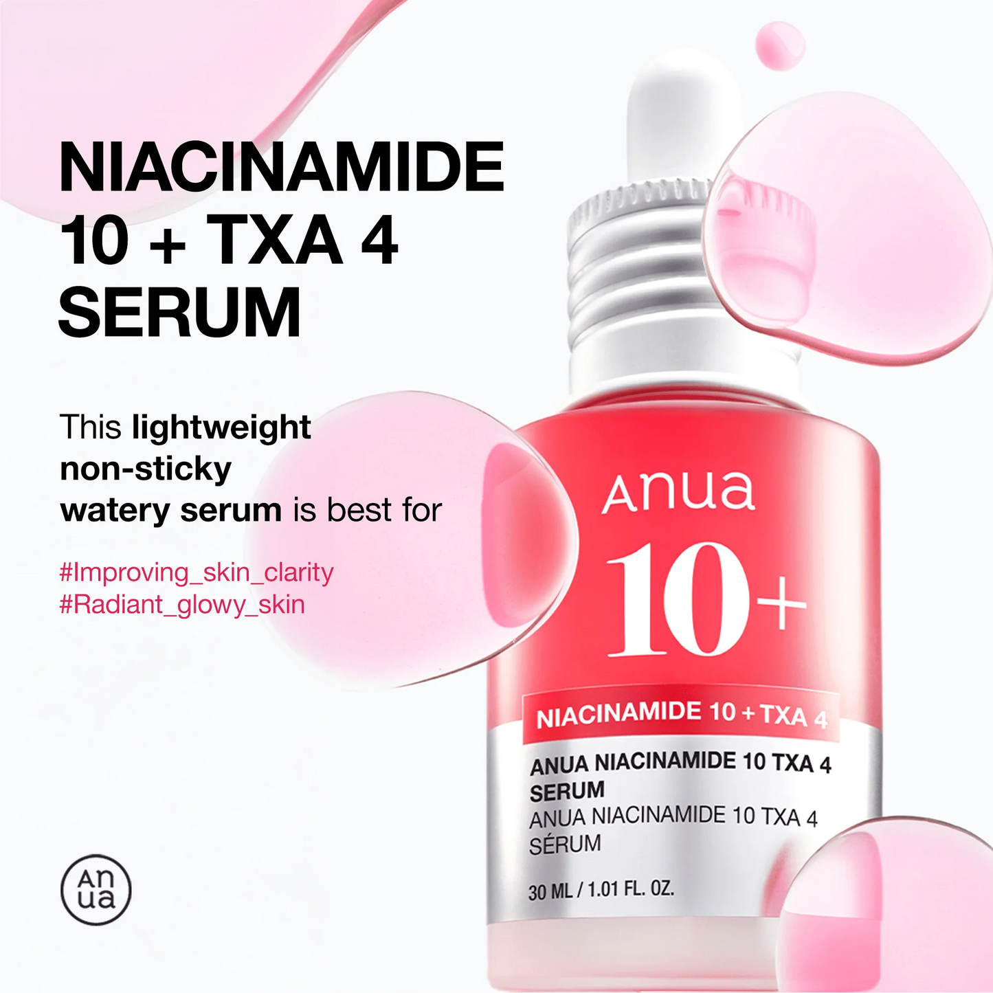 Anua - Niacinamide 10 TXA 4 Serum - 30ml