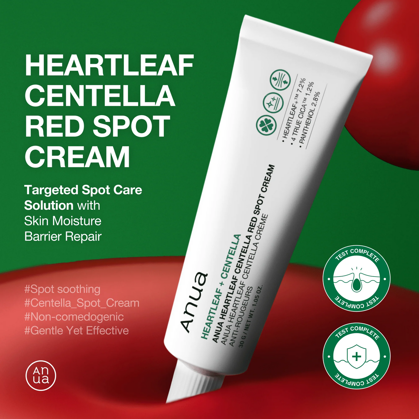 Anua - Heartleaf Centella Red Spot Cream - 30g