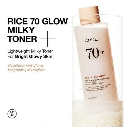 Anua - Rice 70 Glow Milky Toner - 150ml