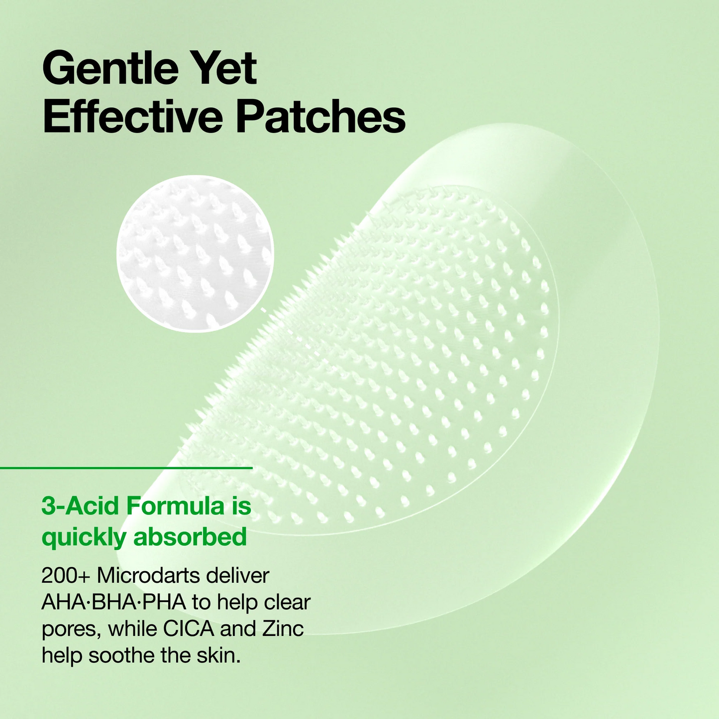 Anua - Triple Acid Spot Care Microdart Patch - 12 Patches