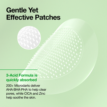 Anua - Triple Acid Spot Care Microdart Patch - 12 Patches