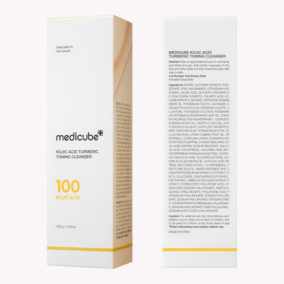 Medicube - Kojic Acid Turmeric Toning Cleanser - 120g