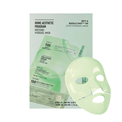 VT Cosmetics - Reti-A Reedle Shot 100 2-Step Hydrogel Mask - 33g (Single)