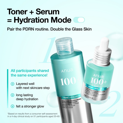 Anua - PDRN 100 Hyaluronic Acid Booster Toner - 250ml