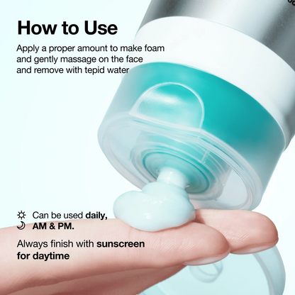 Anua - PDRN Hyaluronic Acid Moisturising Cleansing Foam - 150ml