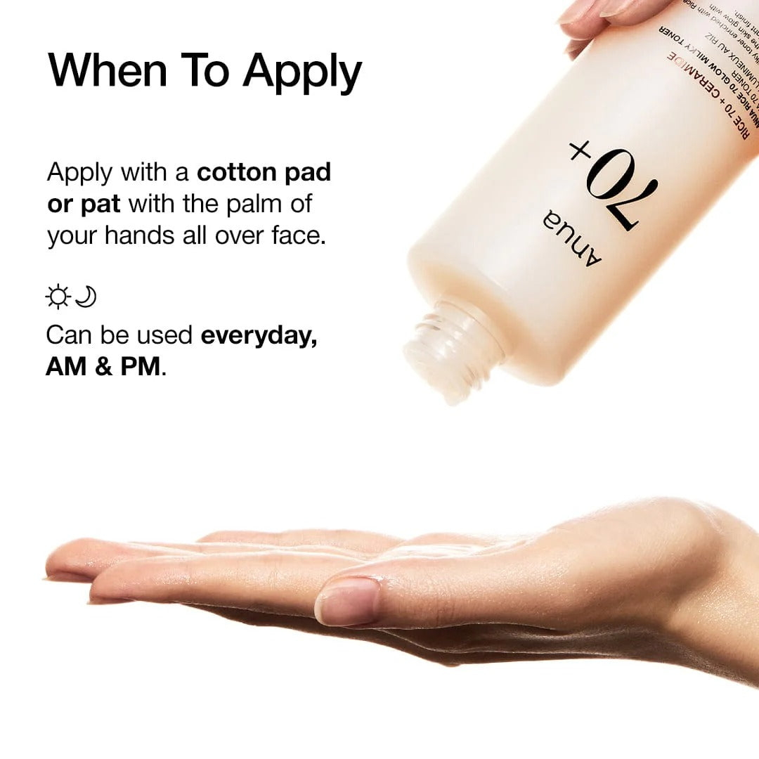 Anua - Rice 70 Glow Milky Toner - 150ml