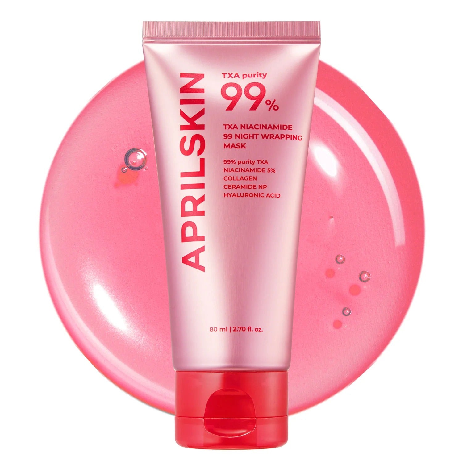 APRILSKIN - TXA Niacinamide 99 Overnight Wrapping Mask - 80ml