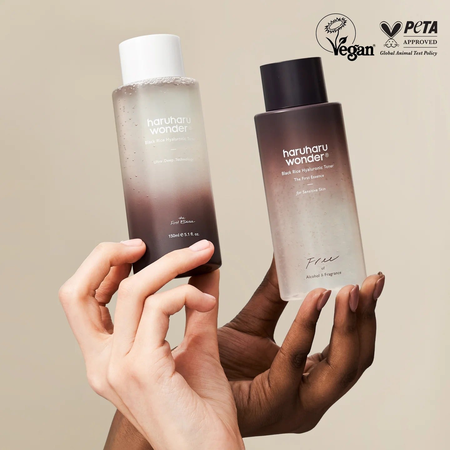 Haruharu Wonder - Black Rice Hyaluronic Toner for Sensitive Skin - 150ml