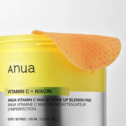 Anua - Vitamin C Niacin Tone Up Blemish Pad - 60 Pads