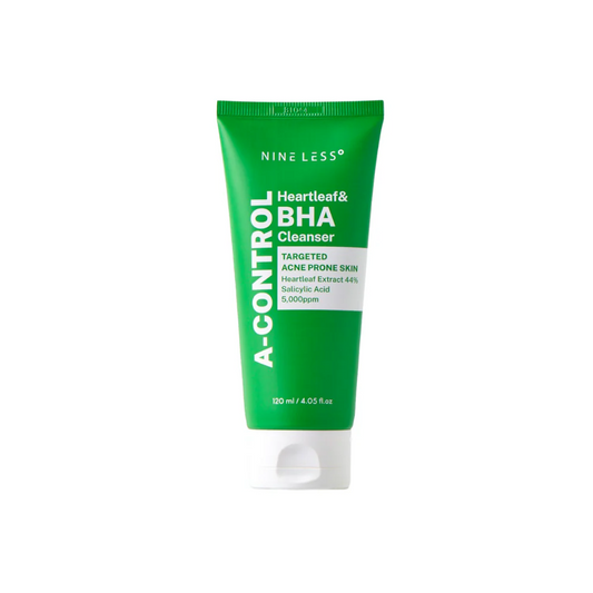 Nineless - A-Control Heartleaf & BHA Foam Cleanser - 120ml