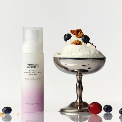 Haruharu Wonder - Black Rice Probiotics Barrier 2% NAD+ Serum Mist - 80ml