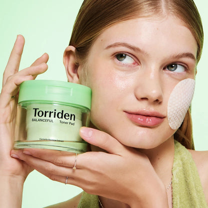 Torriden - BALANCEFUL Cica Toner Pad - 60 Pads