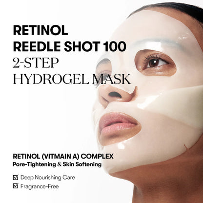 VT Cosmetics - Reti-A Reedle Shot 100 2-Step Hydrogel Mask - 33g (Single)