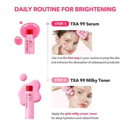 APRILSKIN - TXA Niacinamide 99 Pink Milky Toner - 150ml