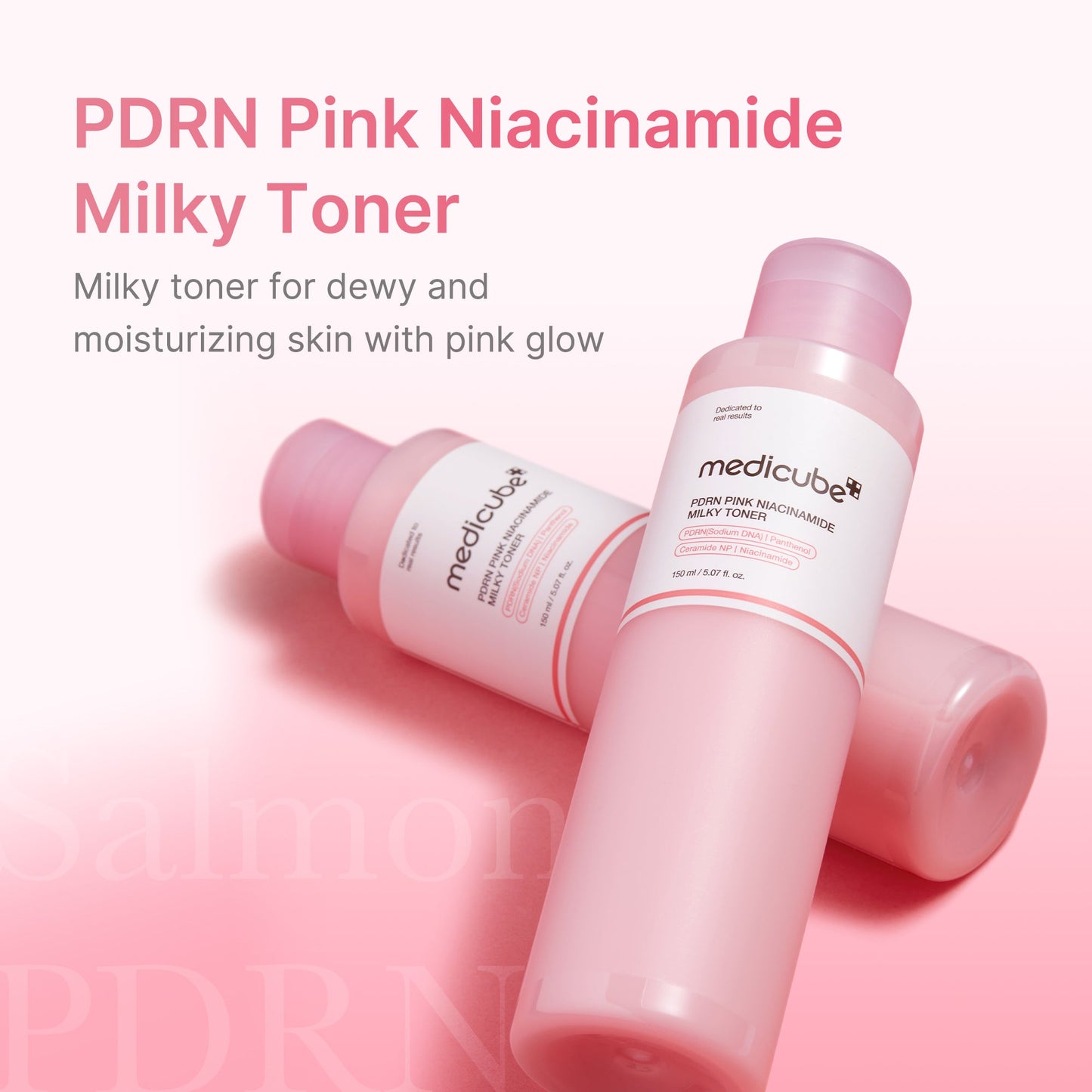 Medicube - PDRN Pink Niacinamide Milky Toner - 150ml