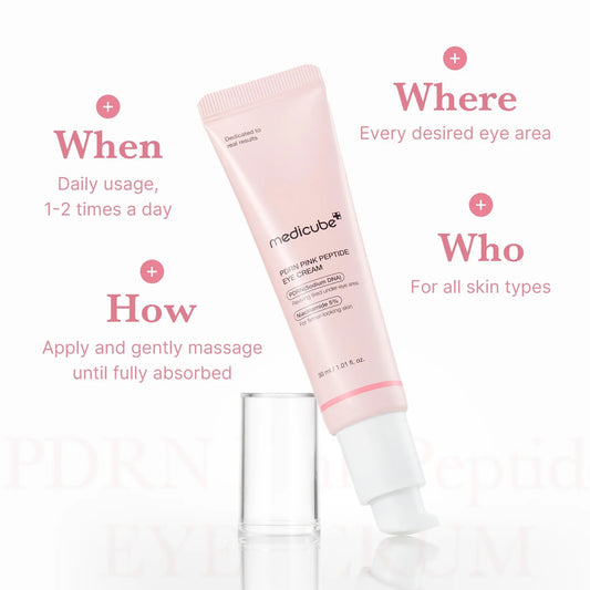 Medicube - PDRN Pink Peptide Eye Cream - 30ml