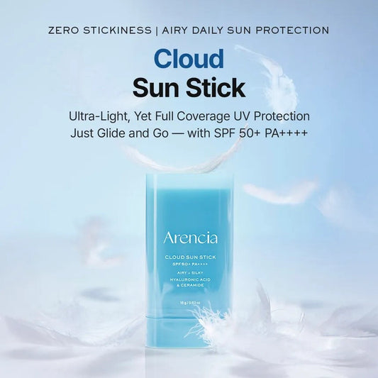 Arencia - Cloud Sun Stick - SPF50+ PA++++ - 18g