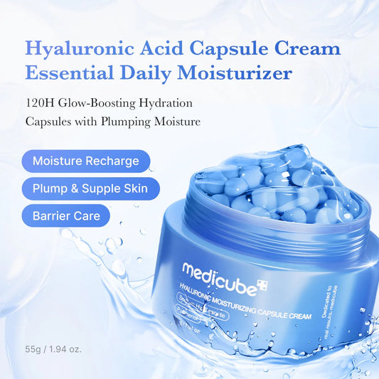 Medicube - Hyaluronic Moisturising Capsule Cream - 55g
